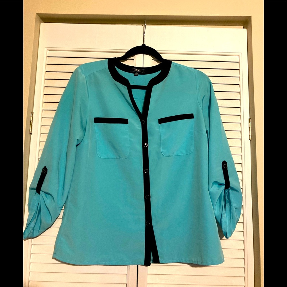 Elementz Womens Blouse 3/4 Sleeve PM